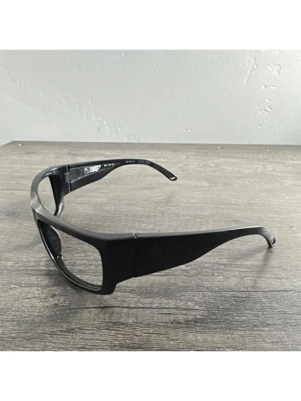 Spy Optic Sunglasses ROVER Happy SHINY BLACK FRAMES ONLY 59-16-127 Full Rim